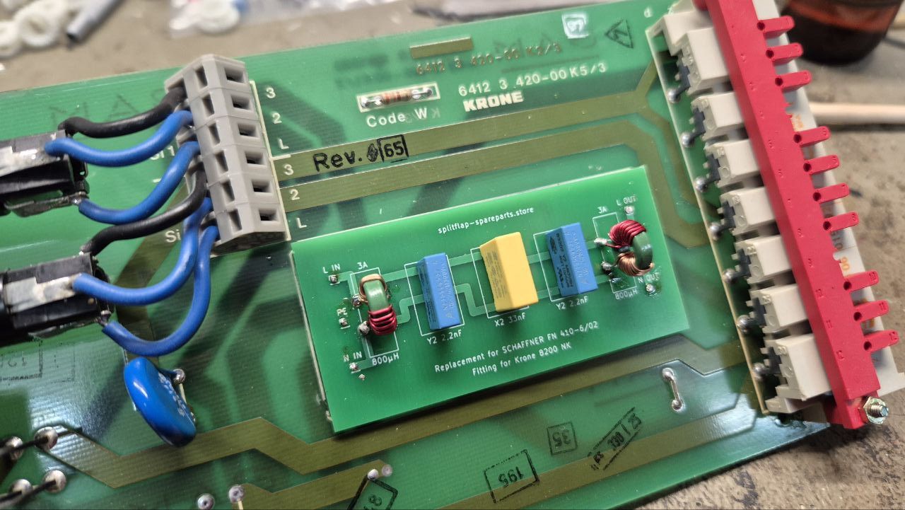 Entstörfilterersatz für Krone NK