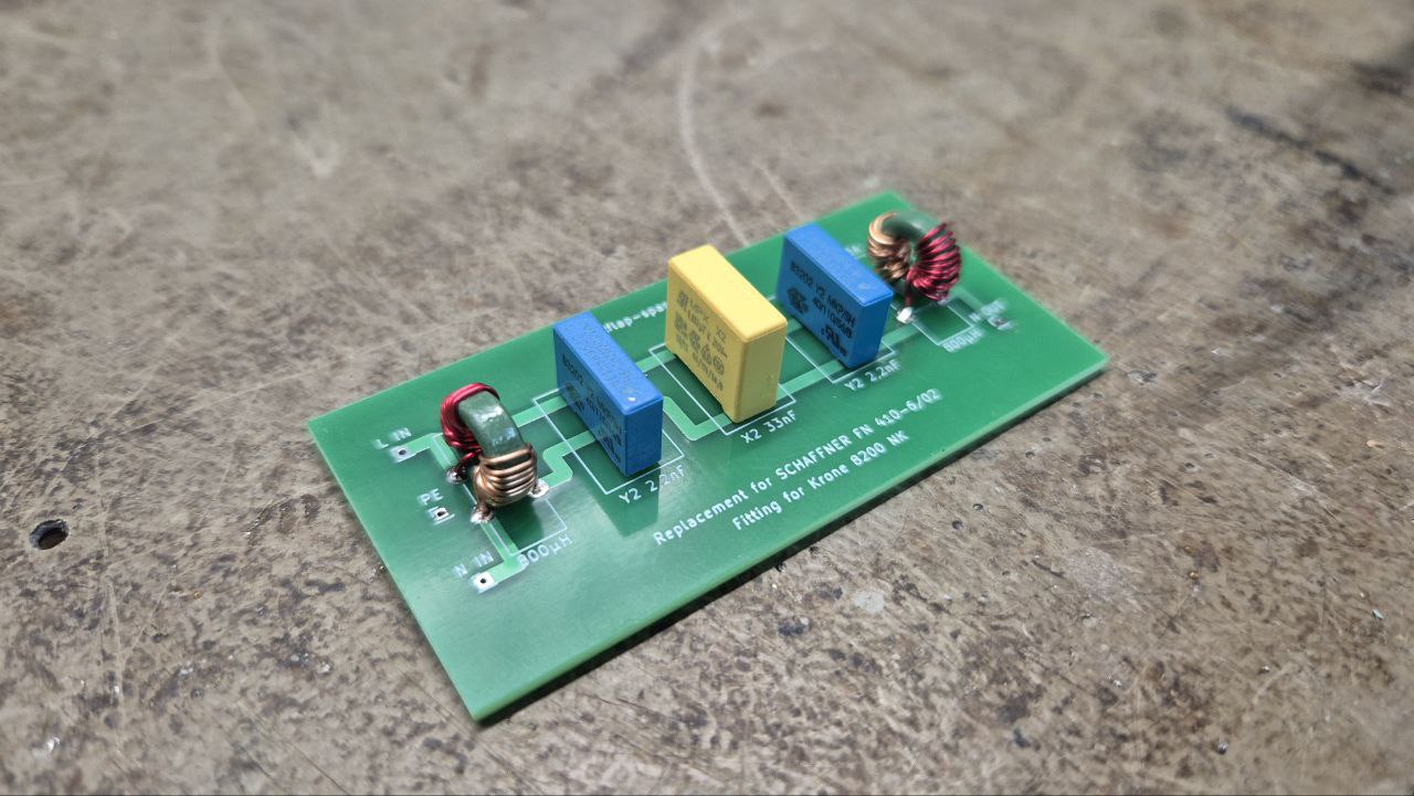 Entstörfilterersatz für Krone NK