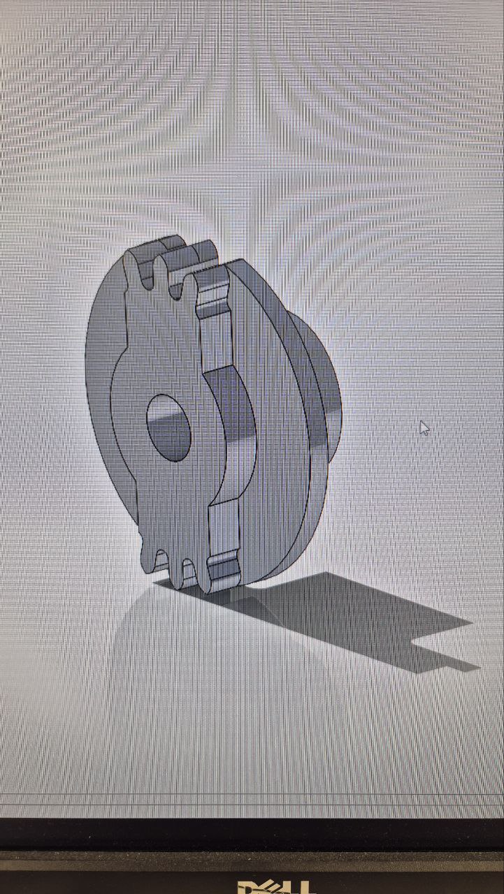 Schaltrad für Solari Nebenuhren